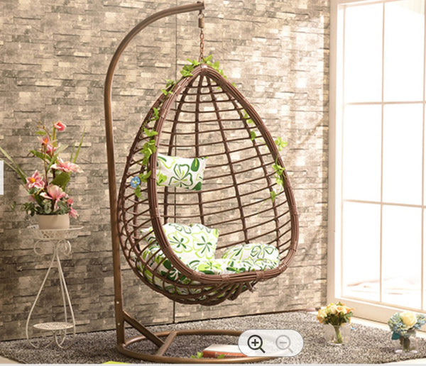 Mel egg swing chair single