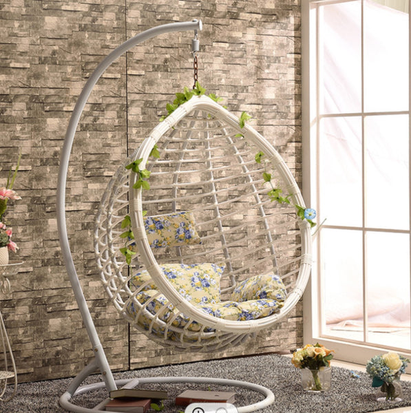 Mel egg swing chair single
