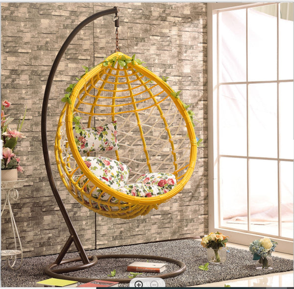Mel egg swing chair single